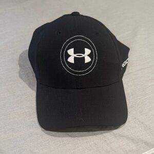 Under Armour Black and White Logo Cap